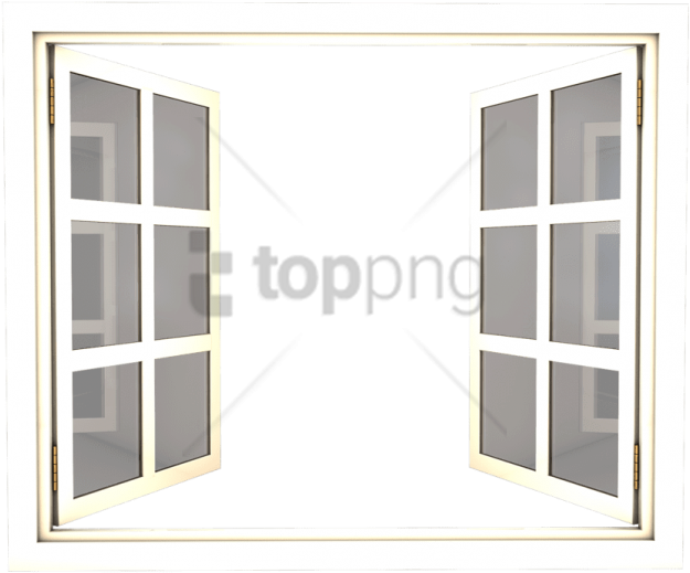 Free Png Download Glass Frame Png Transparent Png Images - Open Window 3d Png (850x532), Png Download