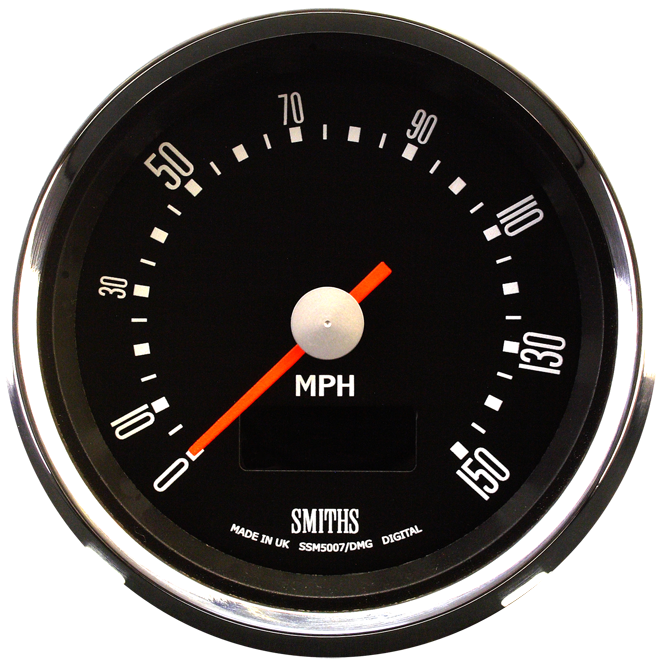 Smiths Euro Style Speedometer Range - Gauge (700x694), Png Download