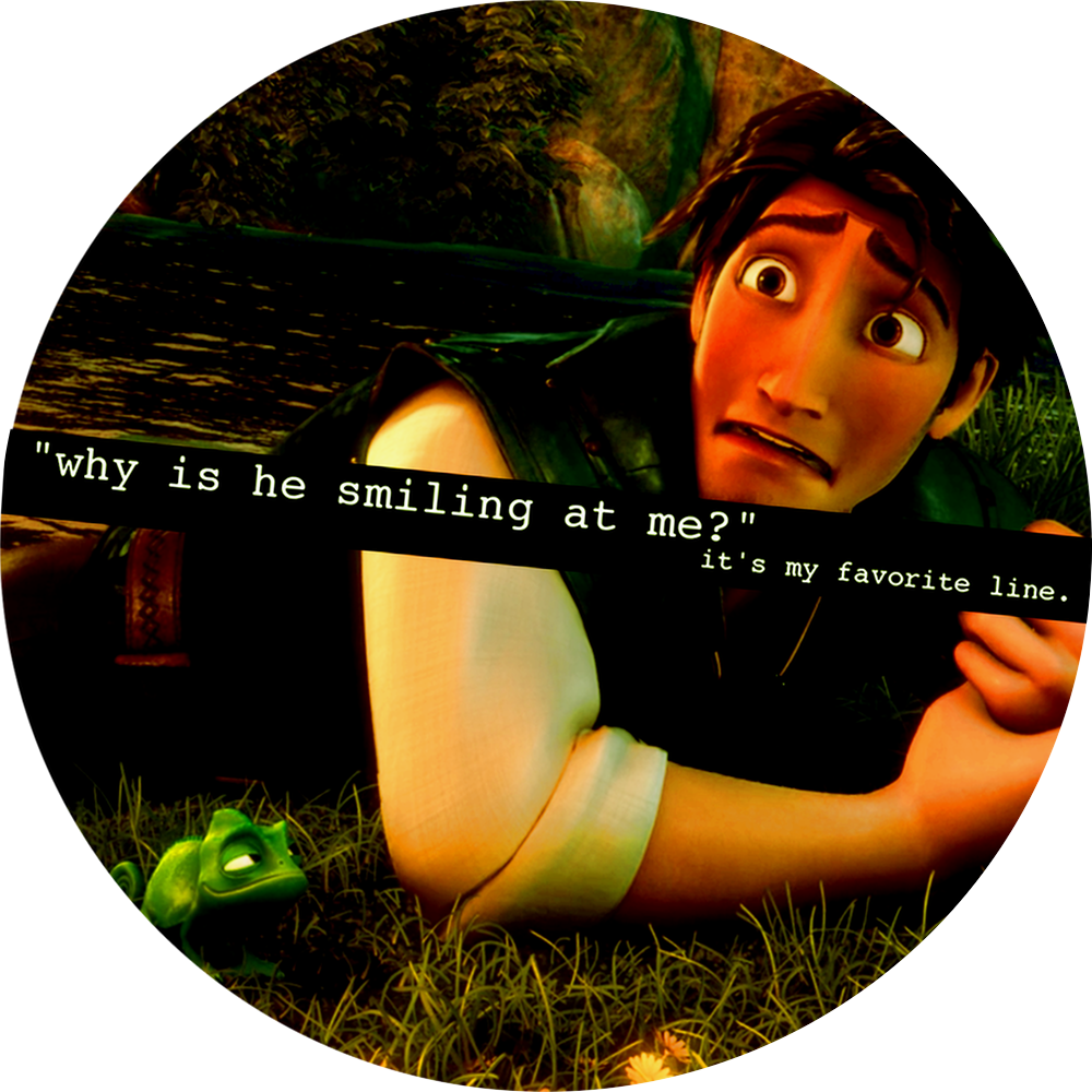 Tangled Tangled Quotes Tangled Confessions Flynn Rider - Wall Clock (1000x1000), Png Download