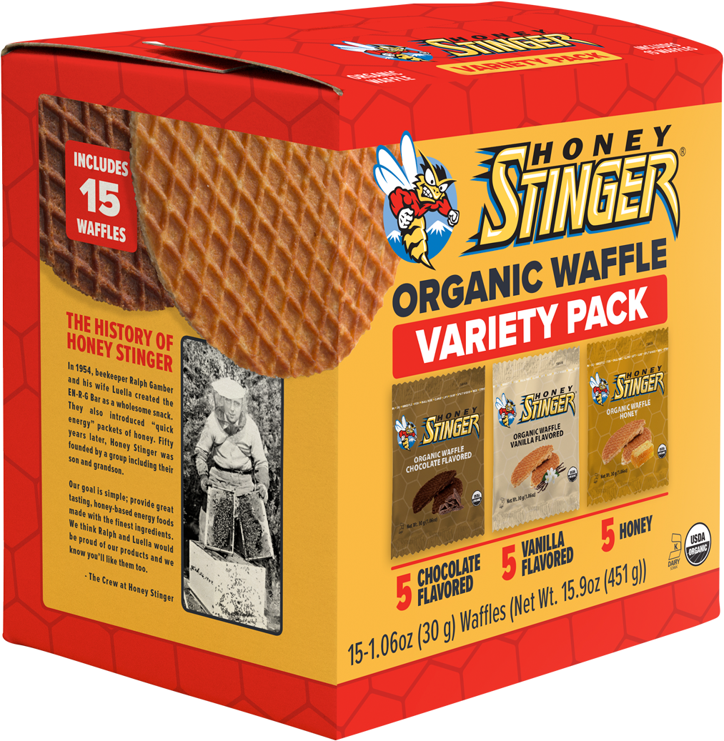 Honey Stinger Introduces New Organic Waffle Variety (1200x1278), Png Download