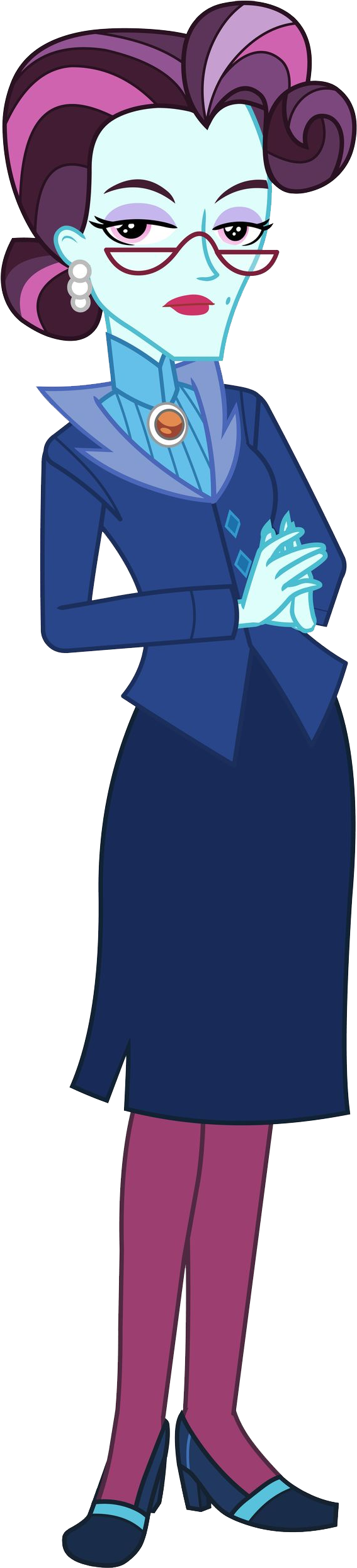 Principal Abacus Cinch Is The Main Antagonist Of My - Mlp Principal Cinch (736x2499), Png Download