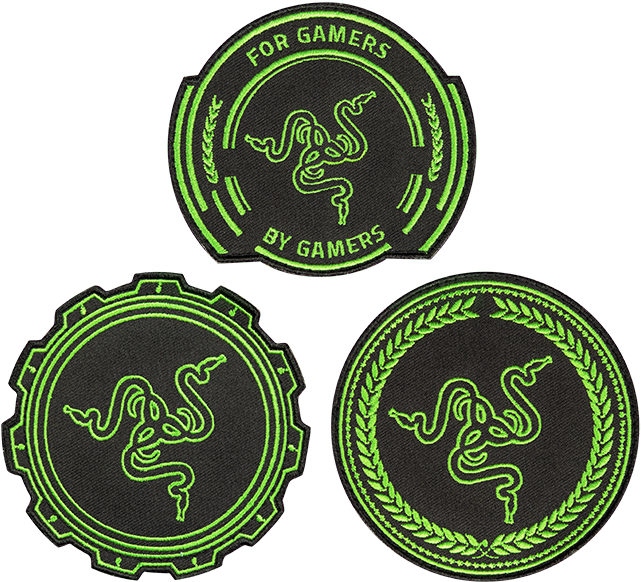 Razer Embroidery Patch Packet - Razer Patch (800x600), Png Download