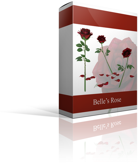 Belle's Rose Overlays Perfect For Your Beauty And The - Rosa Rubiginosa (672x800), Png Download
