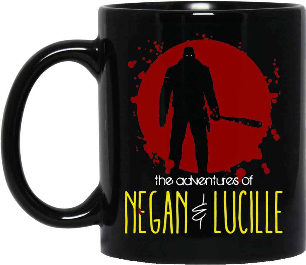 The Walking Dead Negan Lucille Mug Negan And Lucille - Walking Dead Negan T Shirt (1024x1024), Png Download