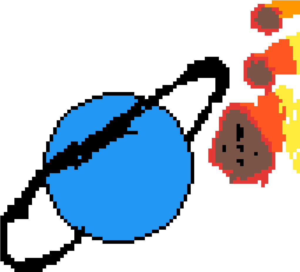 Uranus Under Attack - 8 Bit Twitter (1200x1200), Png Download