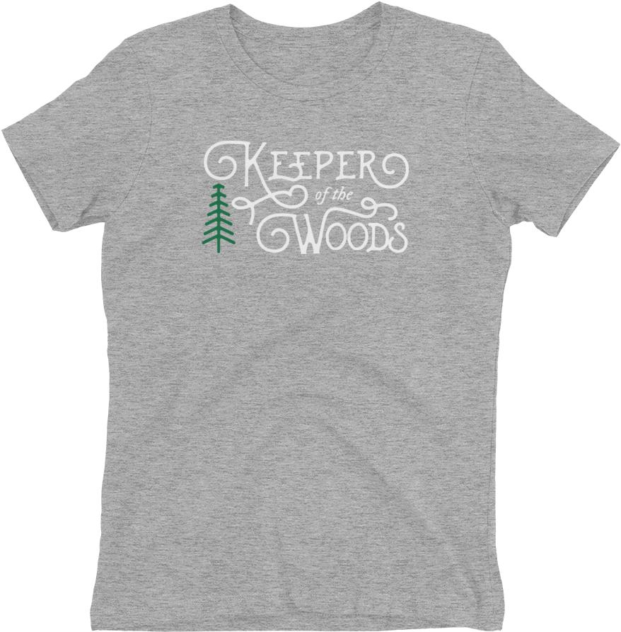 Women's Keeper Of The Woods Tee - Active Shirt (1000x1000), Png Download