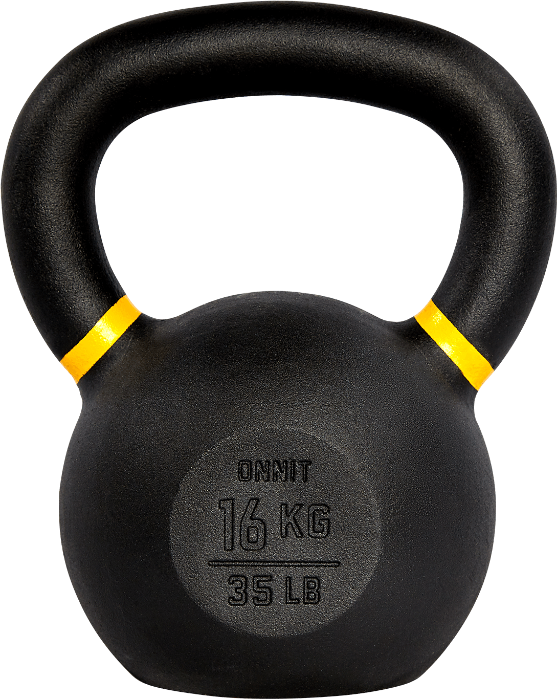 16kg Kettlebell - Yellow - Kettlebell (1470x2000), Png Download