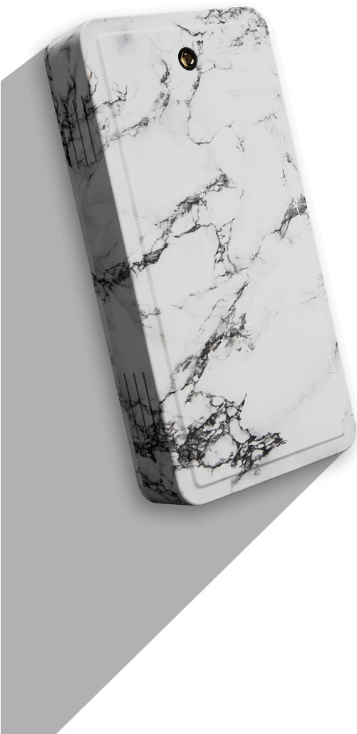 Marble Texture Aura Fog Cannon - Smartphone (500x1144), Png Download