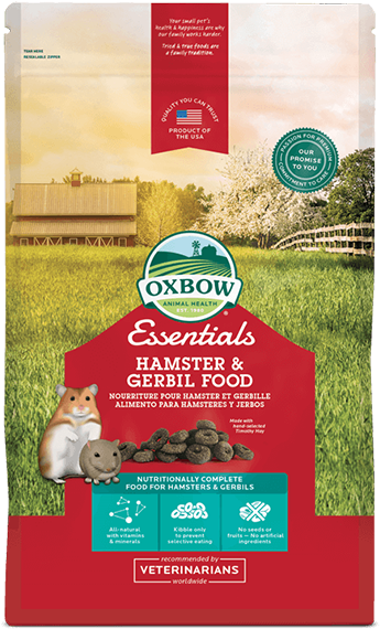 Oxbow Essentials Hamster & Gerbil Food - Oxbow Hamster & Gerbil Food (600x600), Png Download