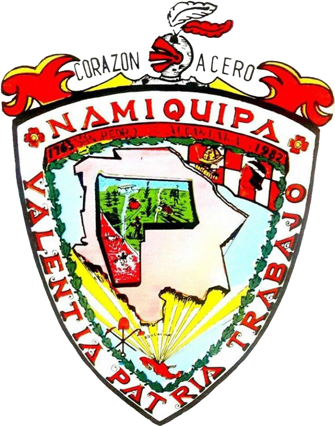 Escudo De Namiquipa, Chihuahua - Emblem (673x855), Png Download