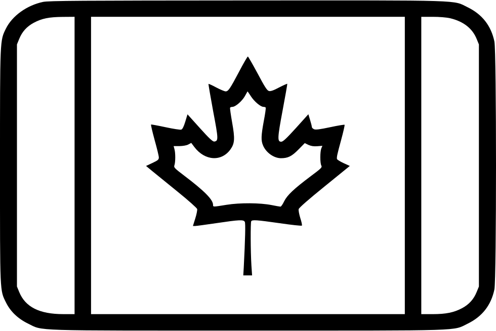 Canada Flag Comments - English And French Canada (980x654), Png Download