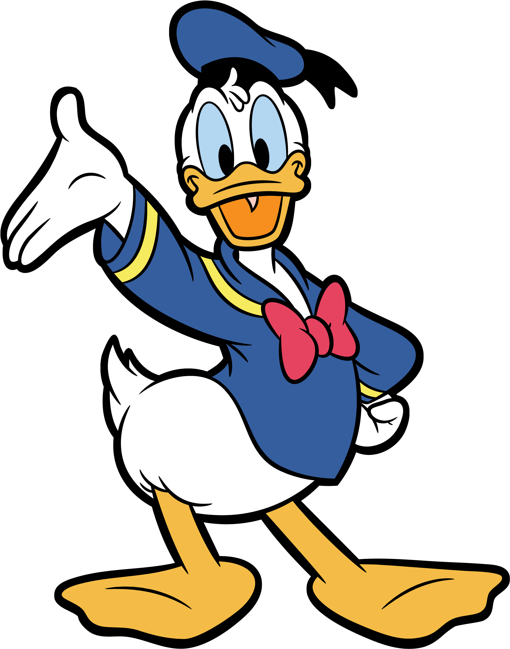 Donald Duck - Donald Duck C (2000x3500), Png Download