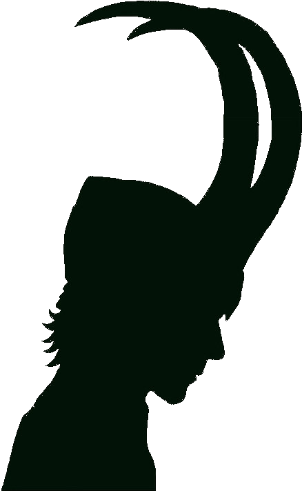 The Transparent Loki - Loki Silhouette Transparent (738x768), Png Download