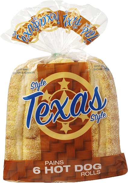 Hot Dog Texas - Texas Hot Dog Buns (531x640), Png Download