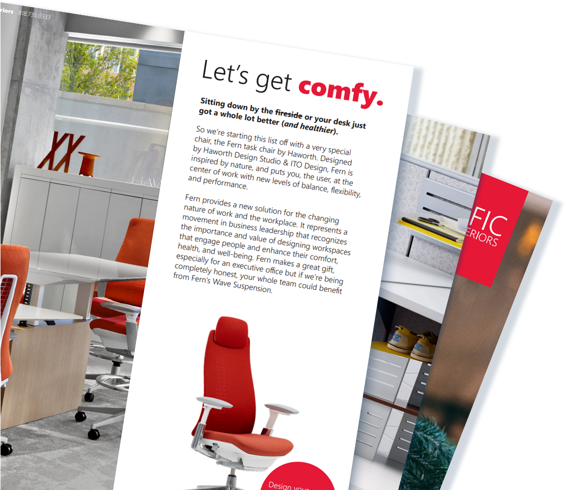 Viewpoint Monthly Newsletter From Pacific Office Interiors - Recliner (1200x1080), Png Download