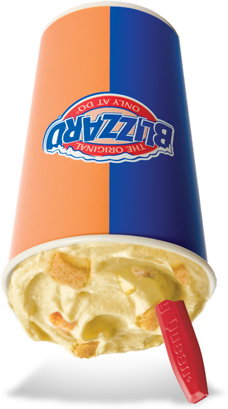 Mango Cheesecake Blizzard® - Dairy Queen Brownie Temptation (940x863), Png Download