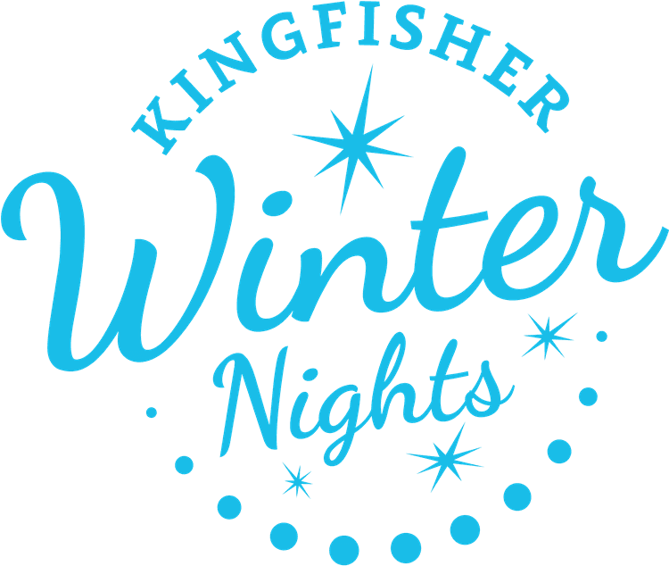 Visit Kingfisher Winter Nights On - Circle (800x800), Png Download