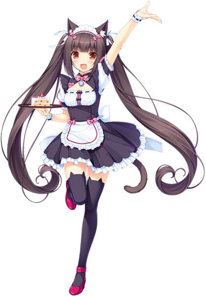Nekopara Chocola (500x645), Png Download