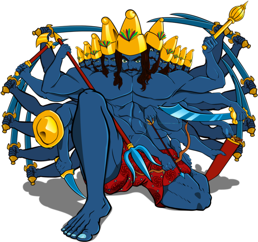View Attachment 11596 View Attachment - Raavan Images In Png (989x807), Png Download