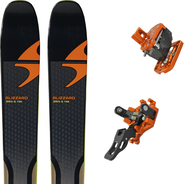Blizzard Zero G 108 2018 Plum Guide M Orange - Sandboarding (600x600), Png Download