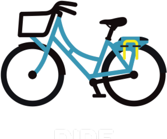 Cycling Clipart Two Wheeler - Bike Share Icon (640x480), Png Download