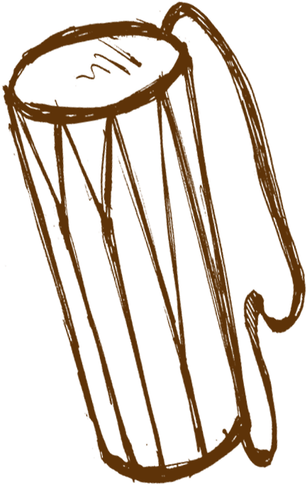 Image01 - Dholak (547x776), Png Download