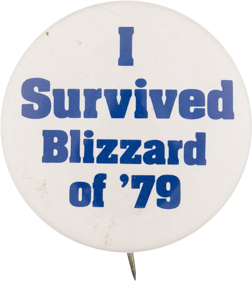 I Survived Blizzard Of '79 - Niver Sa (1000x1074), Png Download