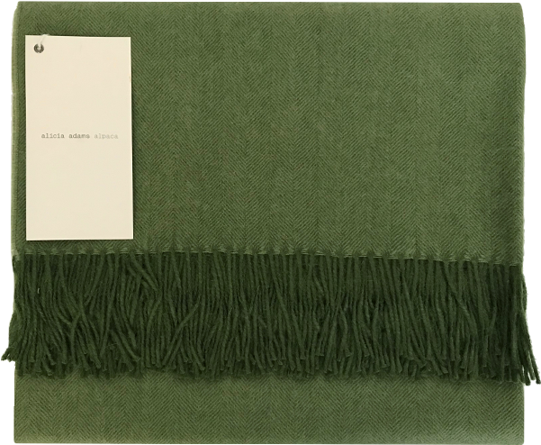 Racing Green Alpaca Throw - Scarf (600x600), Png Download