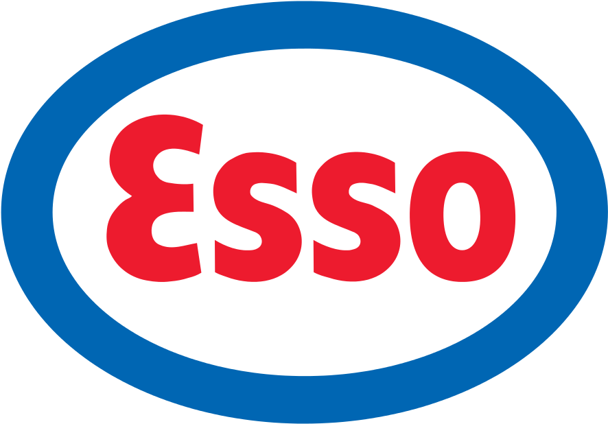 Previous - Esso Logo Png (1000x722), Png Download