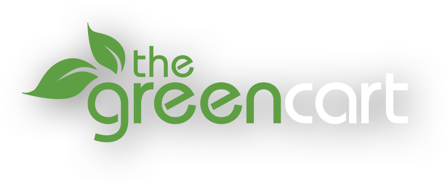 Eat No Evil - Green Cart Logo (921x378), Png Download