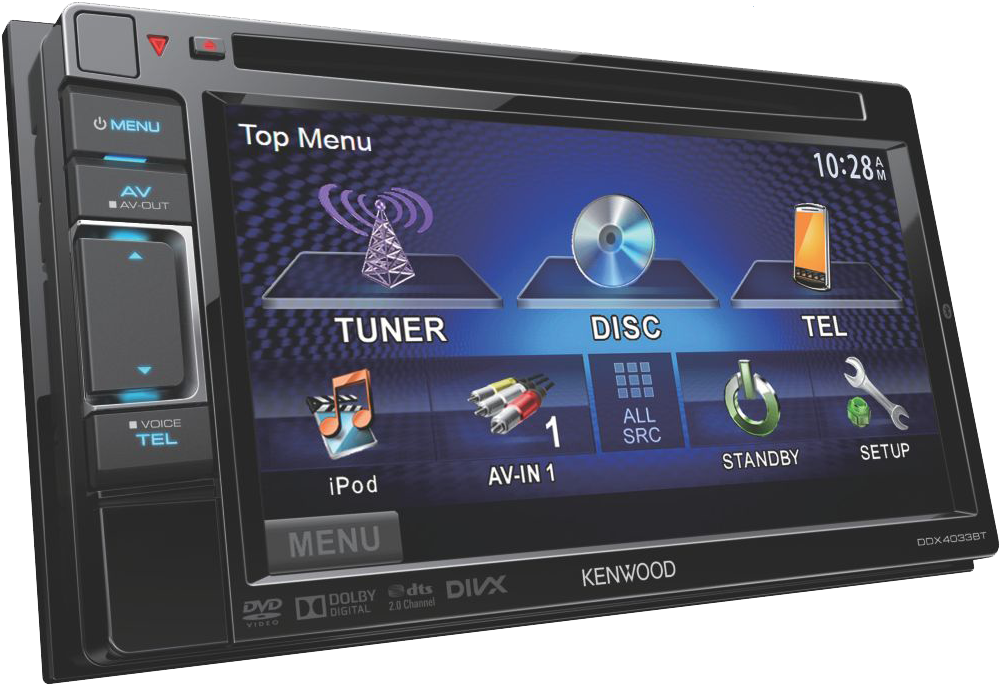 Ds Store - Kenwood Touch Screen Radio (1012x698), Png Download