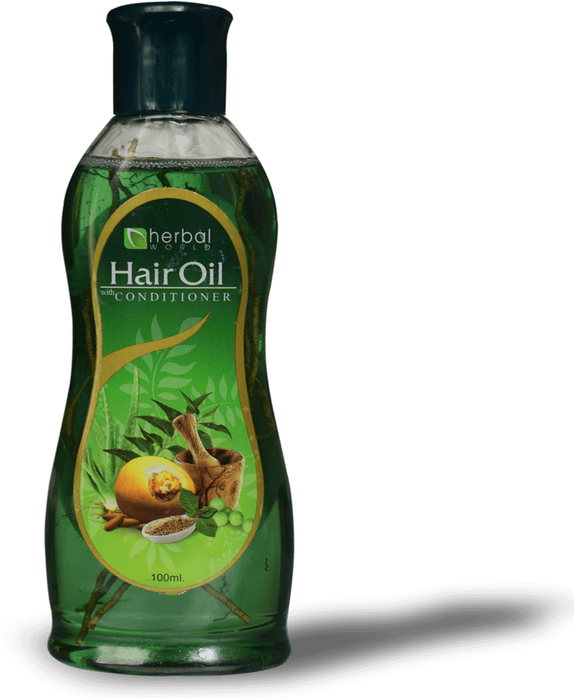 Herbal Hair Oil With Conditioner Is Valuable Oil And - Bottle (1000x1000), Png Download