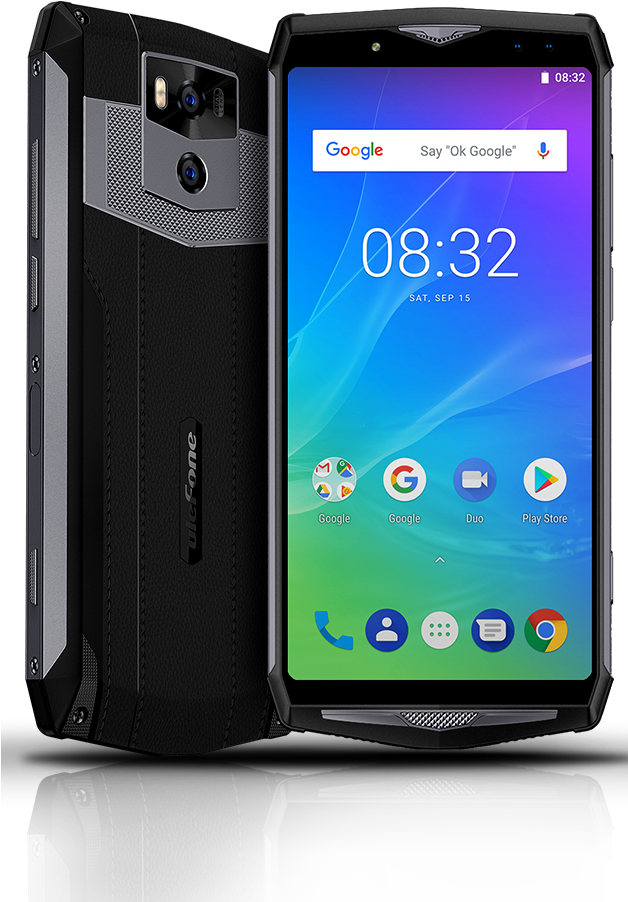 Big Battery Phone Ulefone Power 5s - Power 5 (627x1038), Png Download