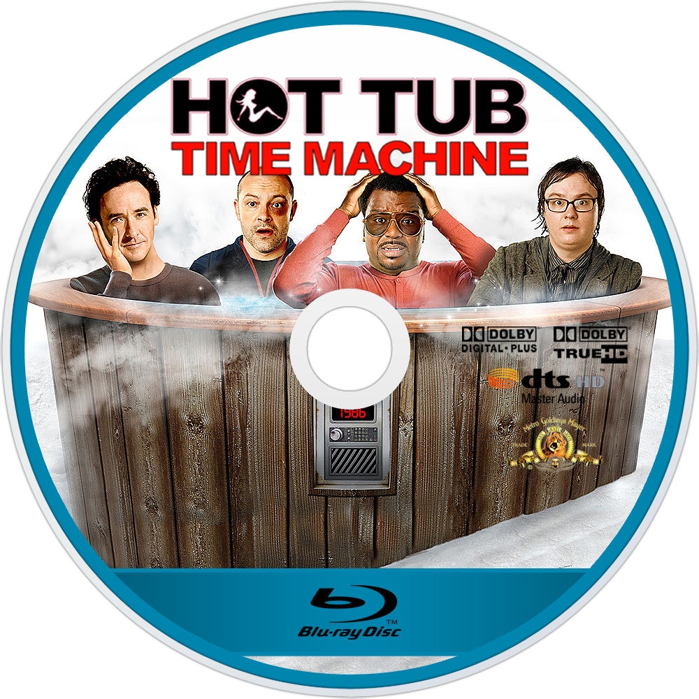 Hot Tub Time Machine Bluray Disc Image - Hot Tub Time Machine Joke (1000x1000), Png Download