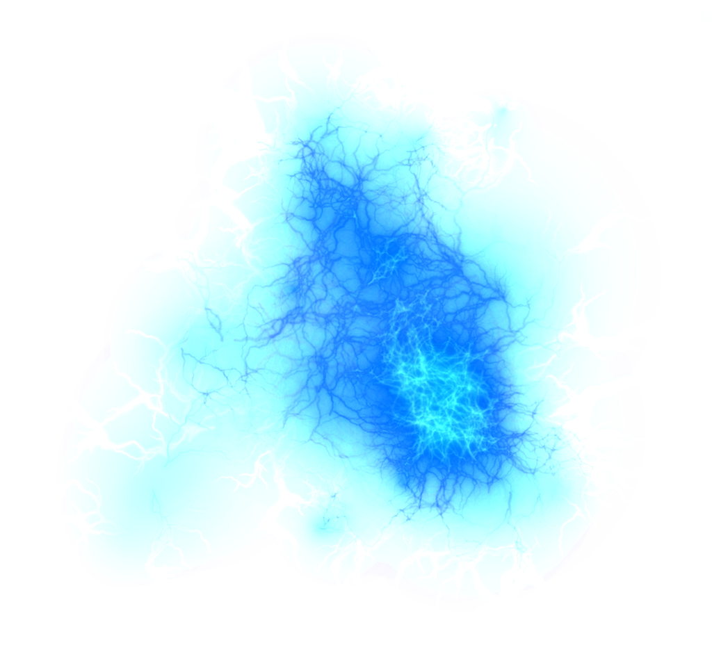 Irregular Blue Light Effect Diagram Transparent - Blue (1024x961), Png Download