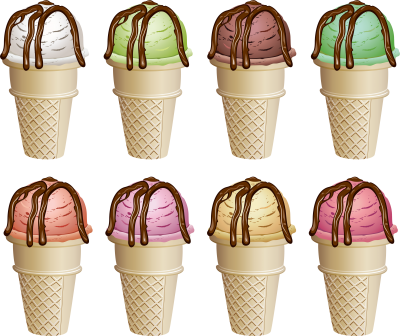 Ice Cream Forty-four - Ice Cream Transparent (400x336), Png Download