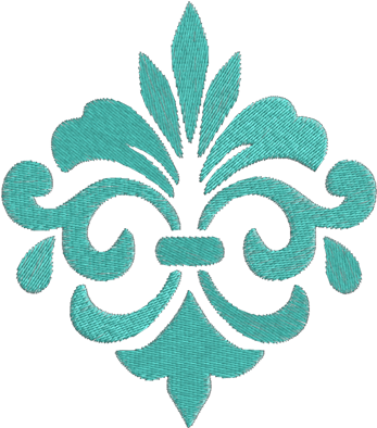 Arabesco Clássico - Arabescos Stencil Para Pintura (600x600), Png Download