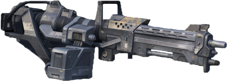 M24h Heavy Machine Gun By Toraiinxamikaze-d367nvr - Halo Reach Heavy Machine Gun (767x327), Png Download