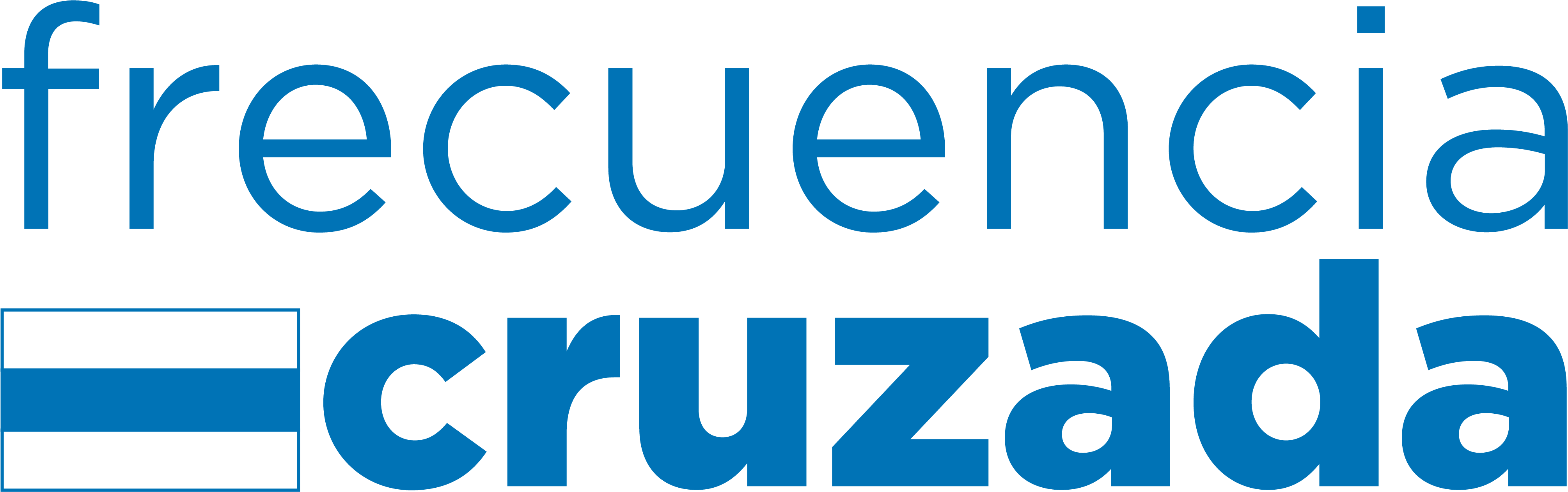 Logo Frecuencia Cruzada -01 - Logo Letra S Azul (4403x2320), Png Download