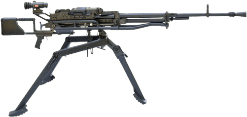 The Primary Purpose Of Machine Gun M02 - Machine Gun On Tripod (500x310), Png Download