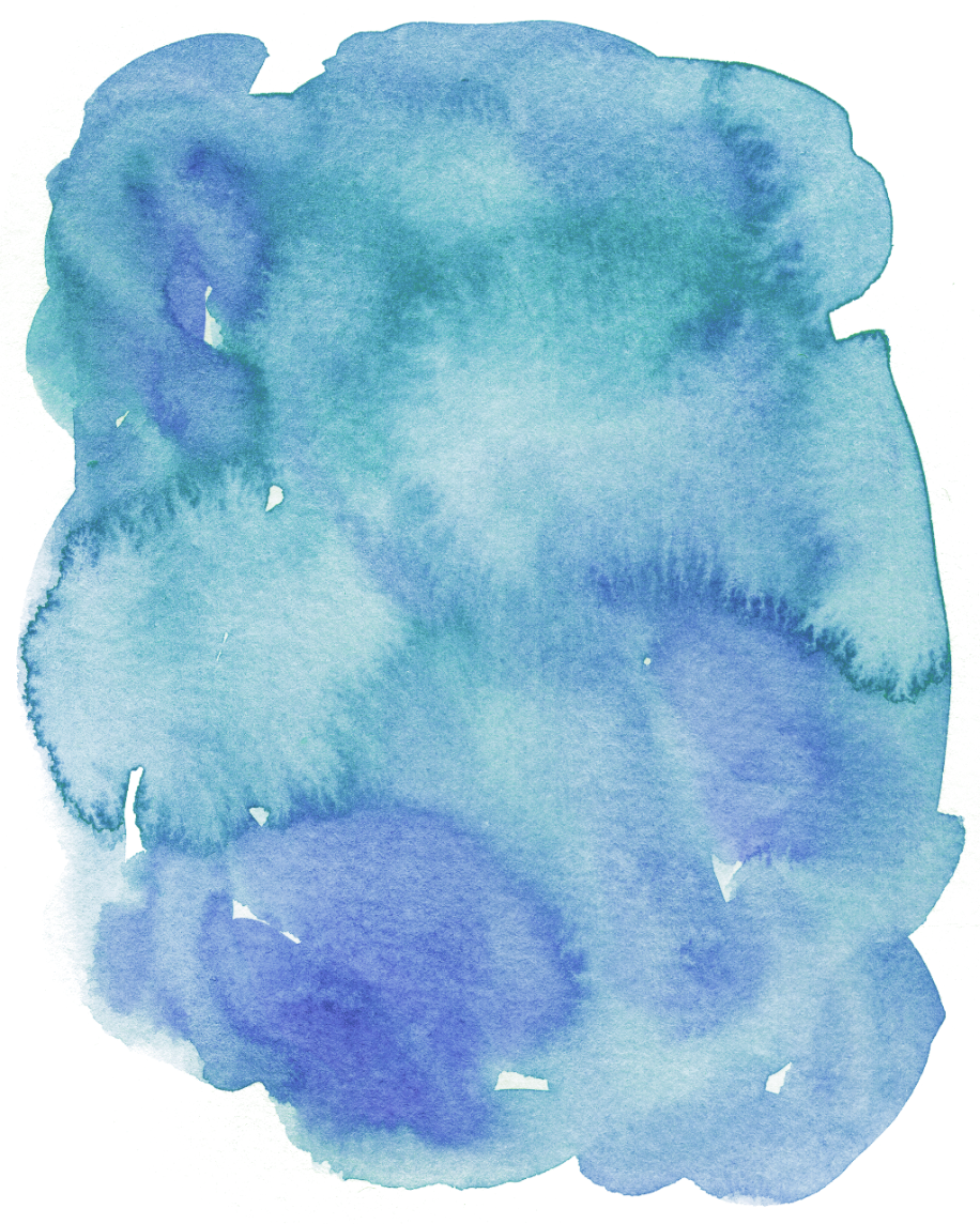 Report Abuse - Blue Watercolor Effect Png (916x1144), Png Download