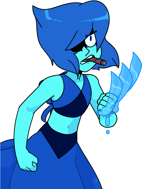 Lapis Lazuli Wolverine (600x800), Png Download