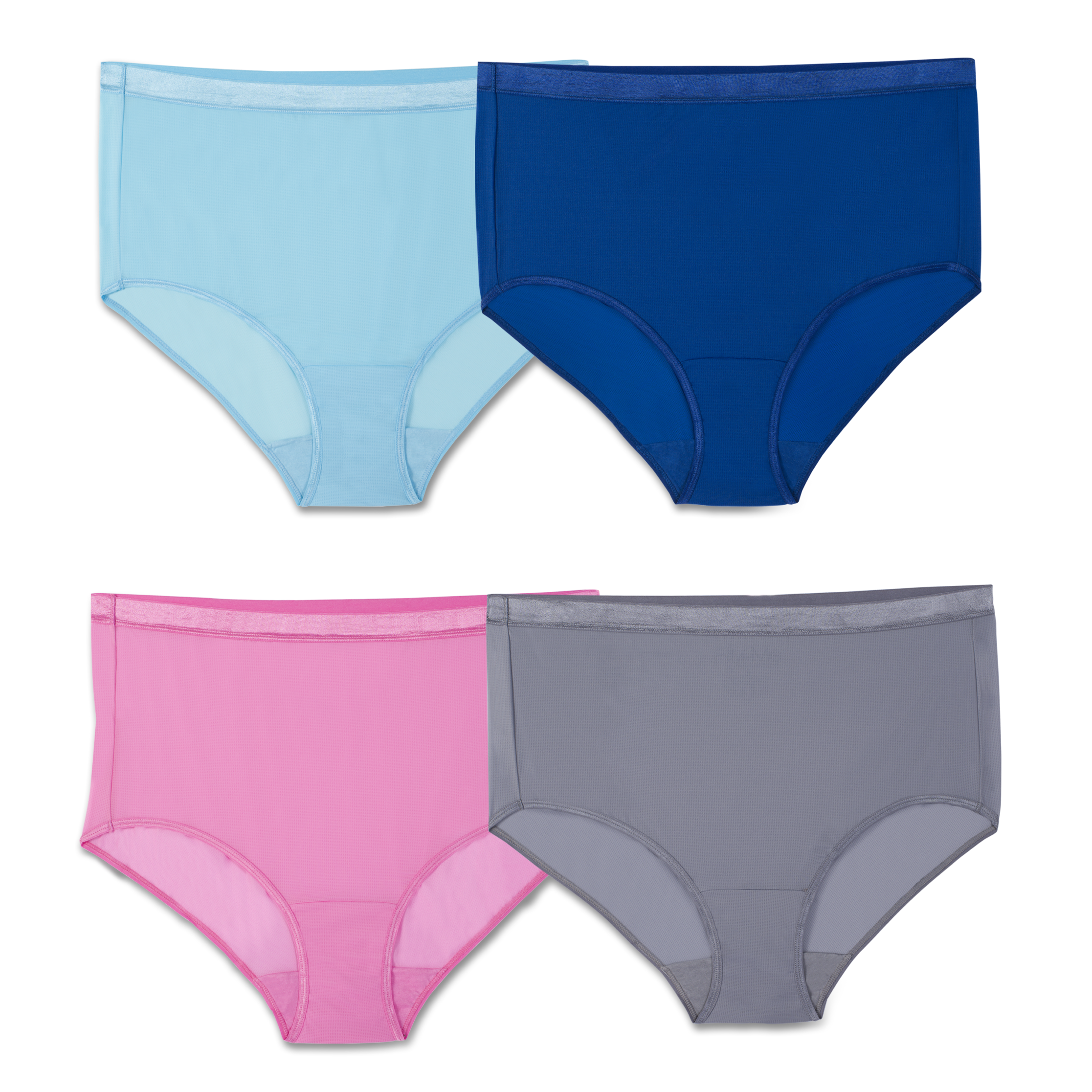 Fit For Me Fruit Of The Loom Everlight Briefs Pack - Briefs (2232x2768), Png Download