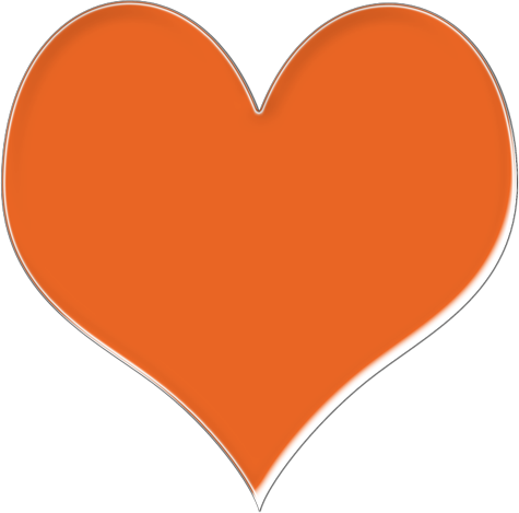 Bright Hearts - Heart (475x469), Png Download