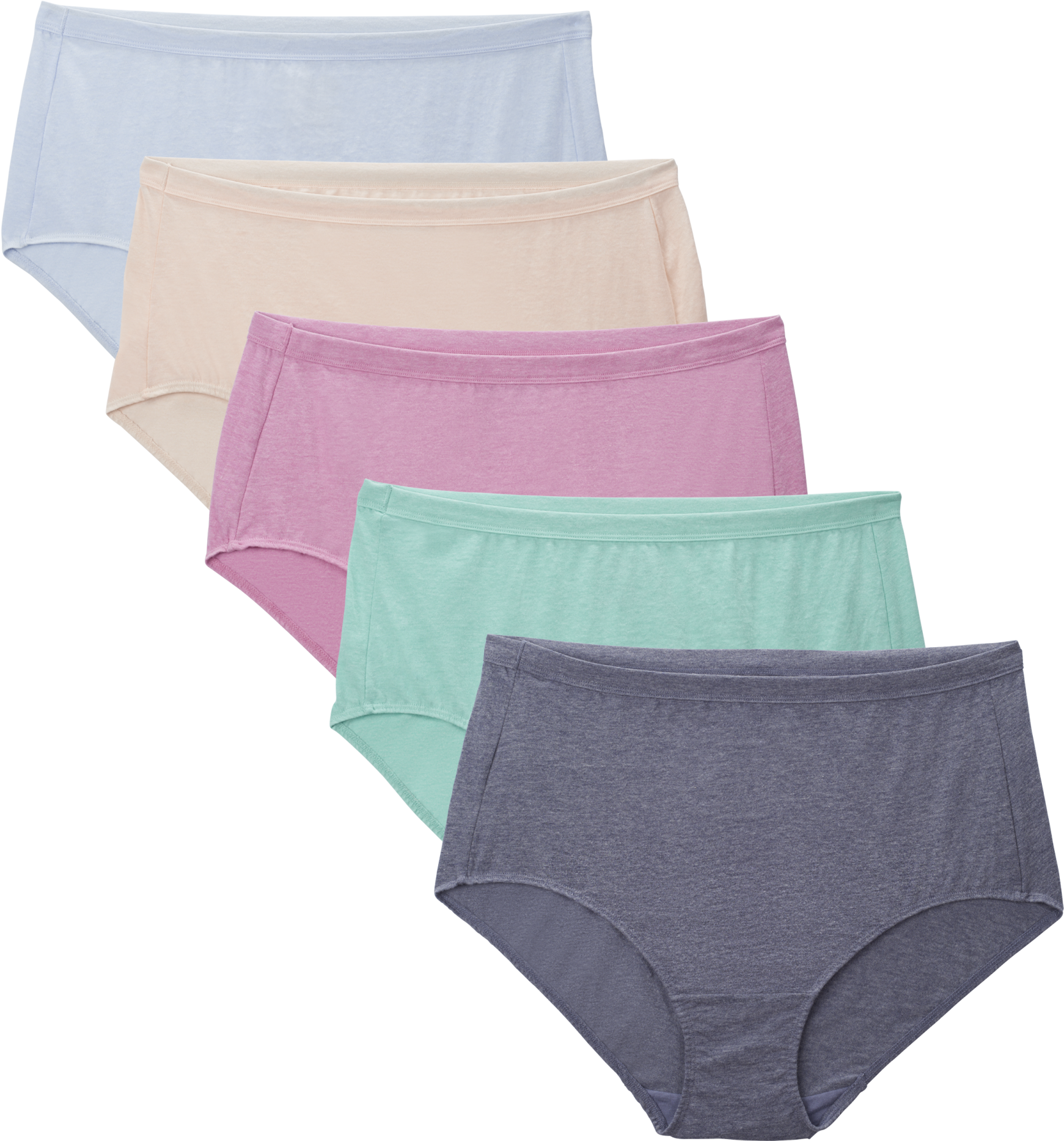 Fit For Me By Fruit Of The Loom Women's Beyondsoft - Walmart Fruit Of The Loom Underwear (2232x2768), Png Download