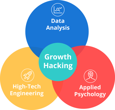 What Is Growth Hacking In Marketing - Circle (469x449), Png Download