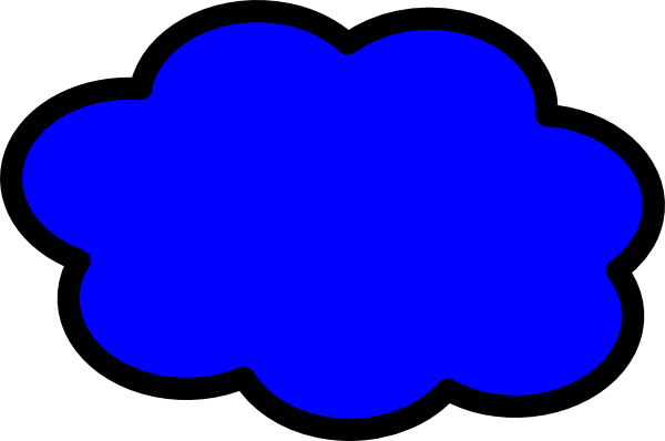 Cloud Clip Art - Clip Art (600x398), Png Download