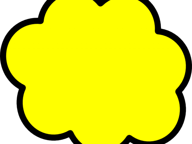 Thinking Cloud Cliparts - Thought (640x480), Png Download