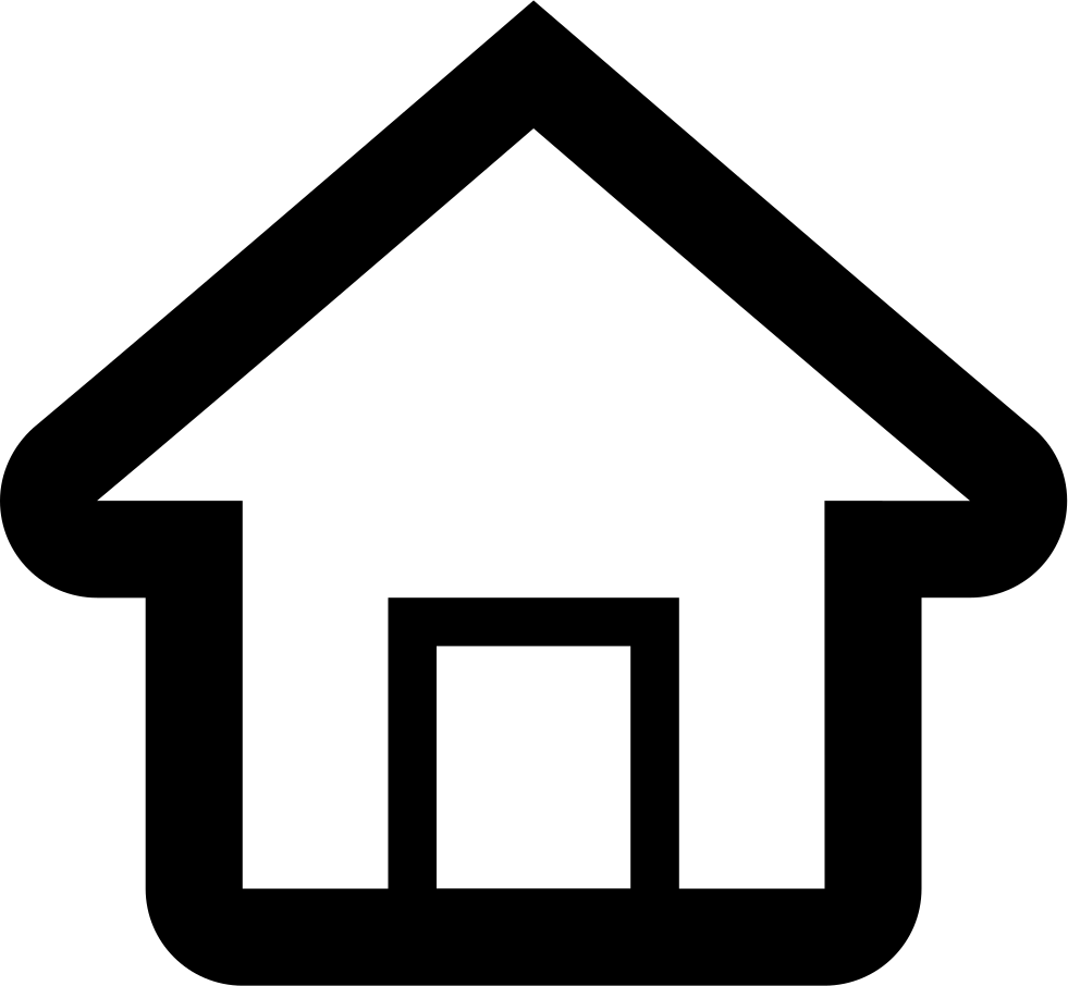 Home Outline - - Значок Главная Страница (981x906), Png Download