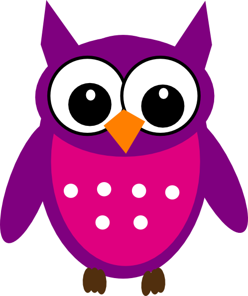 Image Black And White Library Clip Art At Clker Com - Cartoon Owl (498x595), Png Download